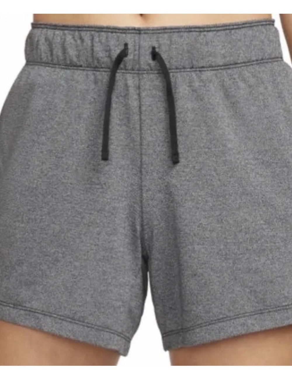 Nike Women’s Large Gray Drawstring Elastic Waist Shorts